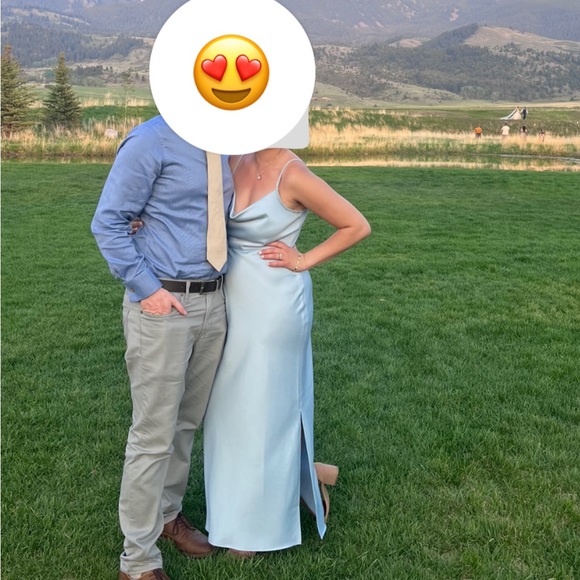 BHLDN Cali Satin Charmeuse Midi Dress - Picture 8 of 14